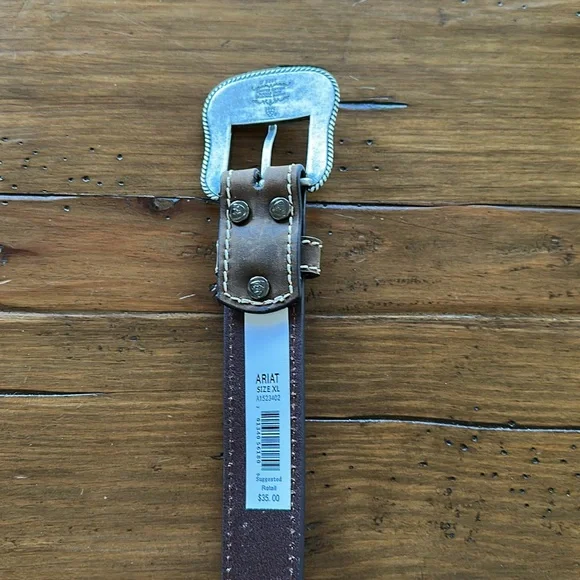 ARIAT Women’s Basic Heavy Stitched Belt - Picture 3 of 6